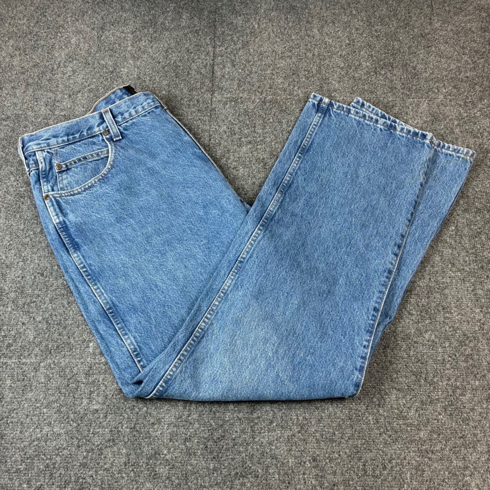 RedHead Mens Bootcut Jeans 40x34 Medium Wash Bass Pro Shops Denim Blue‎